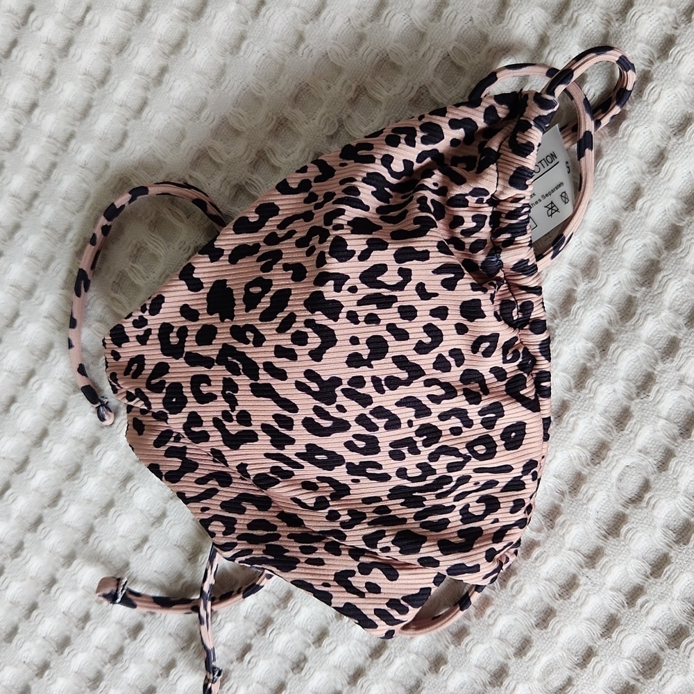 Bikini animal print top beach vacation - Picture 6 of 6
